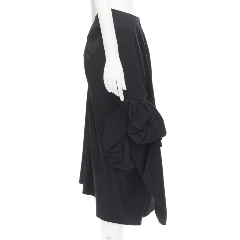 Comme Des Garcons Floral Sleeve Skirt - 4