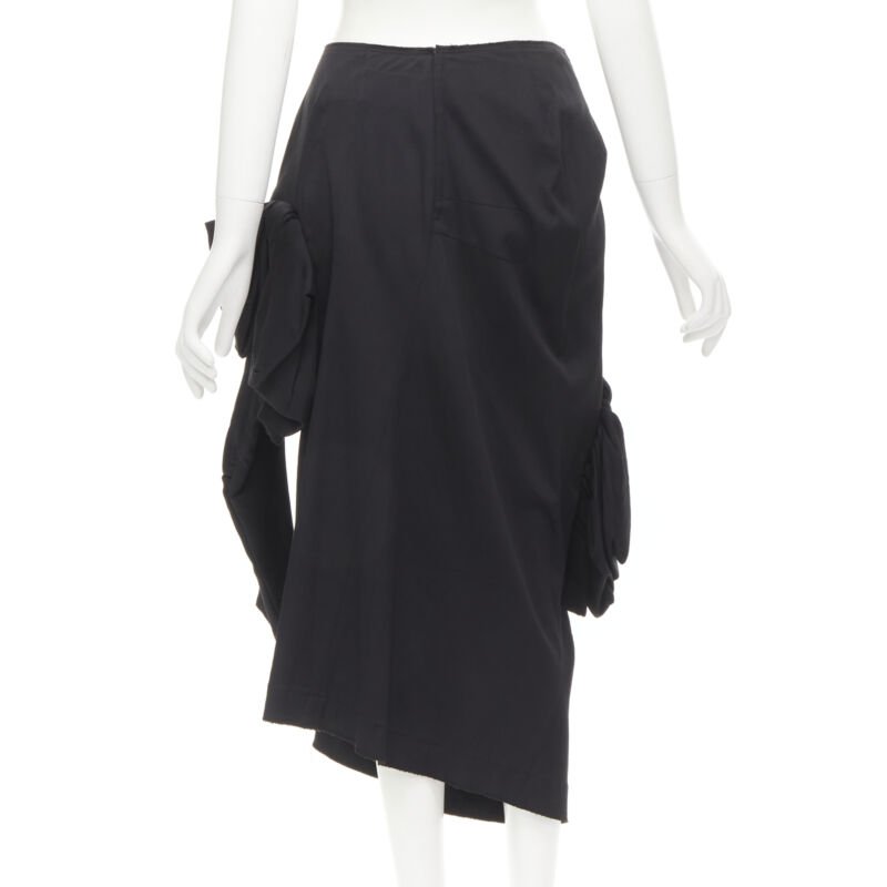 Comme Des Garcons Floral Sleeve Skirt - Side view