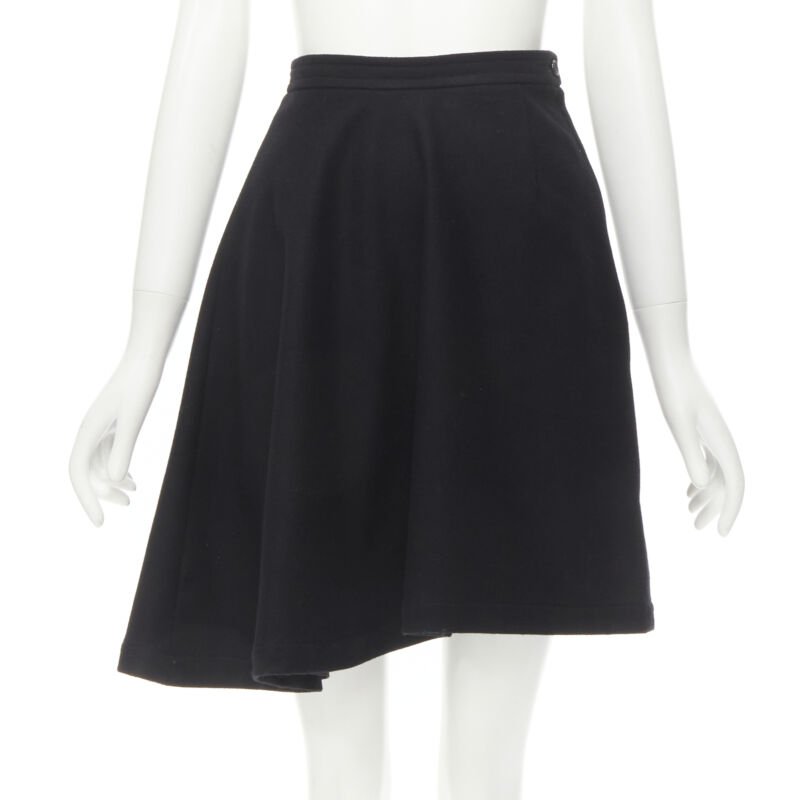 Comme Des Garcons Felt A-line Skirt