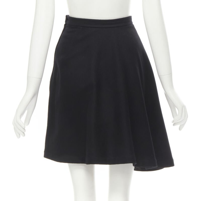 Comme Des Garcons Felt A-line Skirt - Side view