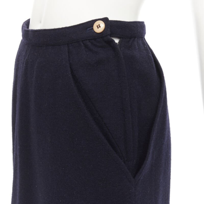 Comme Des Garcons Angular Pocket Skirt - Back view