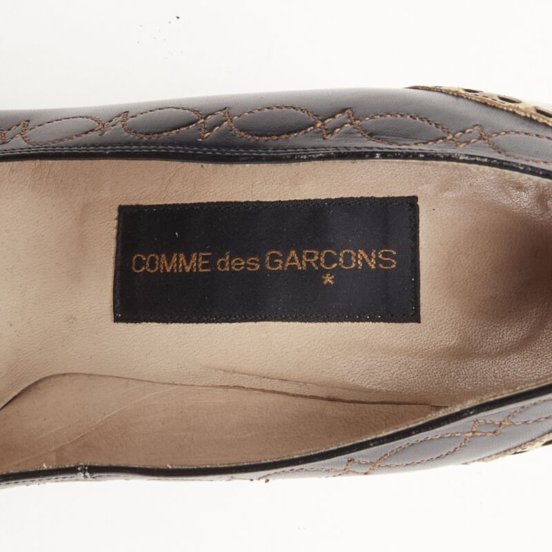 Comme Des Garcons Western Cuban Heels - Image 11