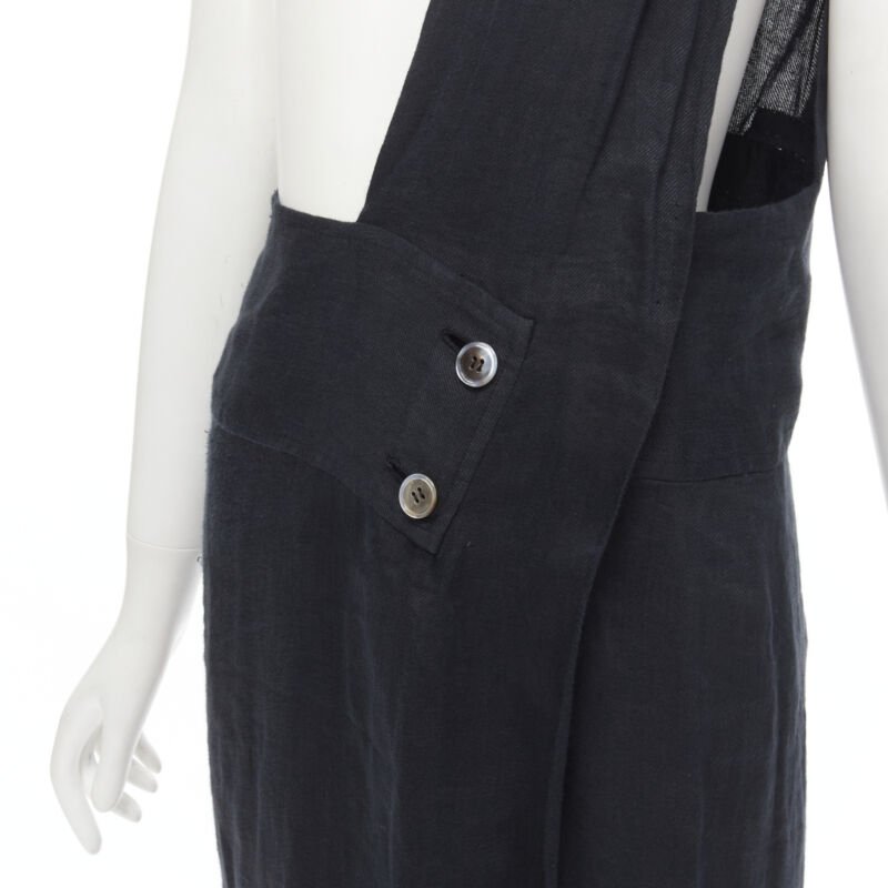 Comme Des Garcons Sash Dungaree Skirt - Back view