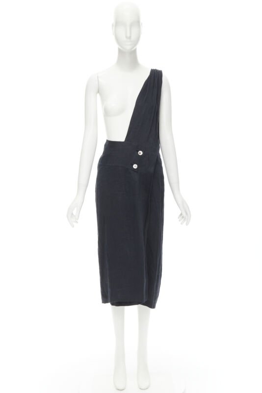 Comme Des Garcons Sash Dungaree Skirt - Image 12