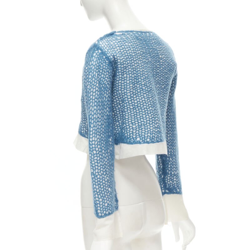 Comme Des Garcons Wool Embroidered Top - Detail 1