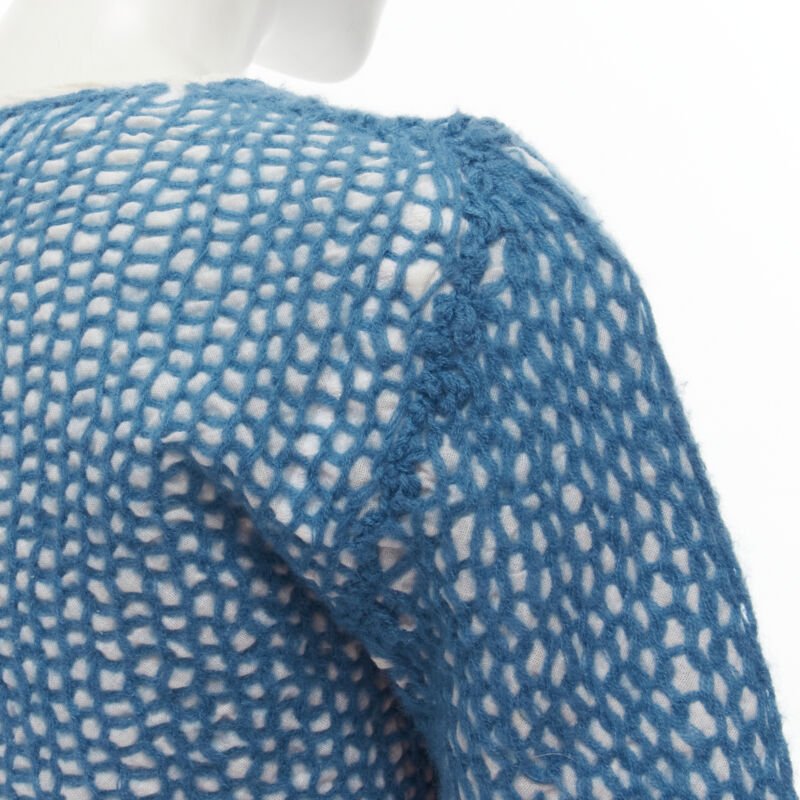 Comme Des Garcons Wool Embroidered Top - Detail 2