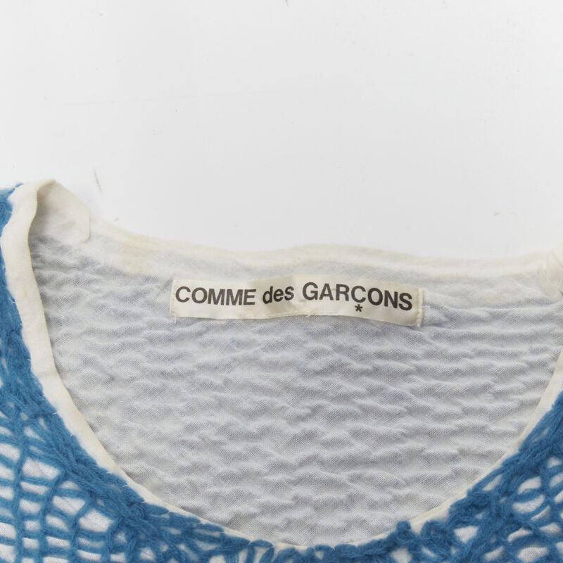 Comme Des Garcons Wool Embroidered Top - Image 11