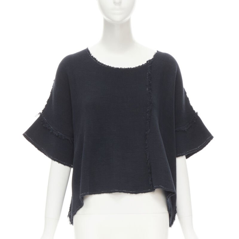 Comme Des Garcons Patchwork Sweater Top