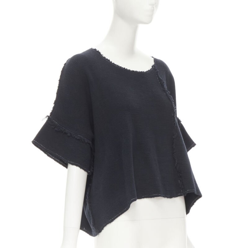 Comme Des Garcons Patchwork Sweater Top - Image 6