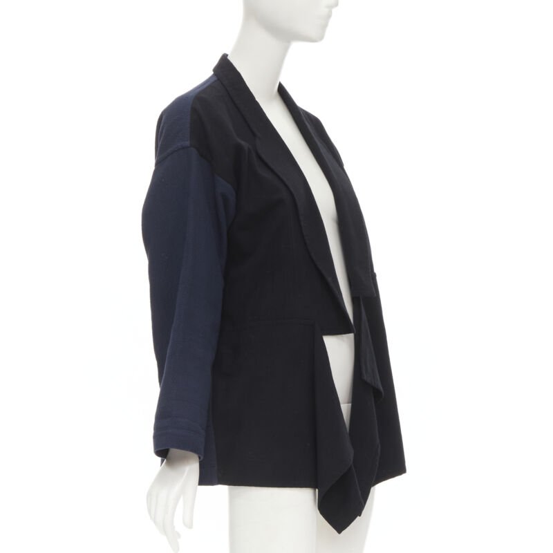 Comme Des Garcons Drape Front Blazer - Image 6