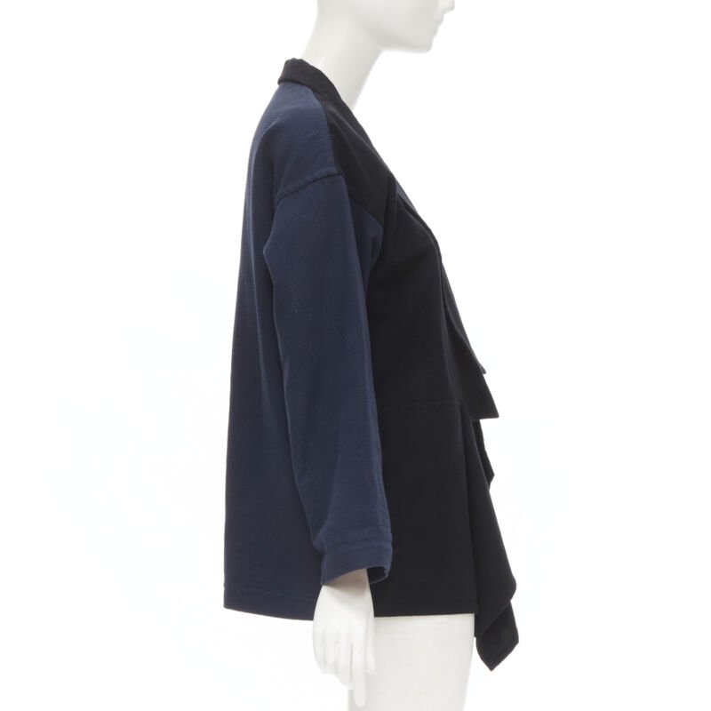 Comme Des Garcons Drape Front Blazer - 4