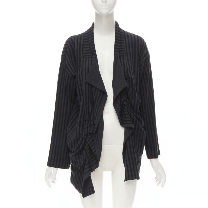 Comme Des Garcons Striped Wool Jacket
