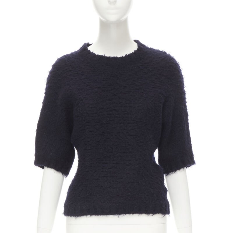 Comme Des Garcons Boiled Wool Sweater