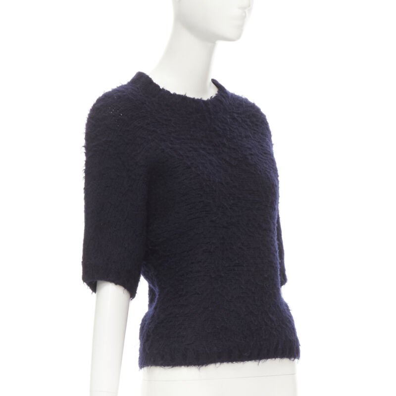 Comme Des Garcons Boiled Wool Sweater - 4
