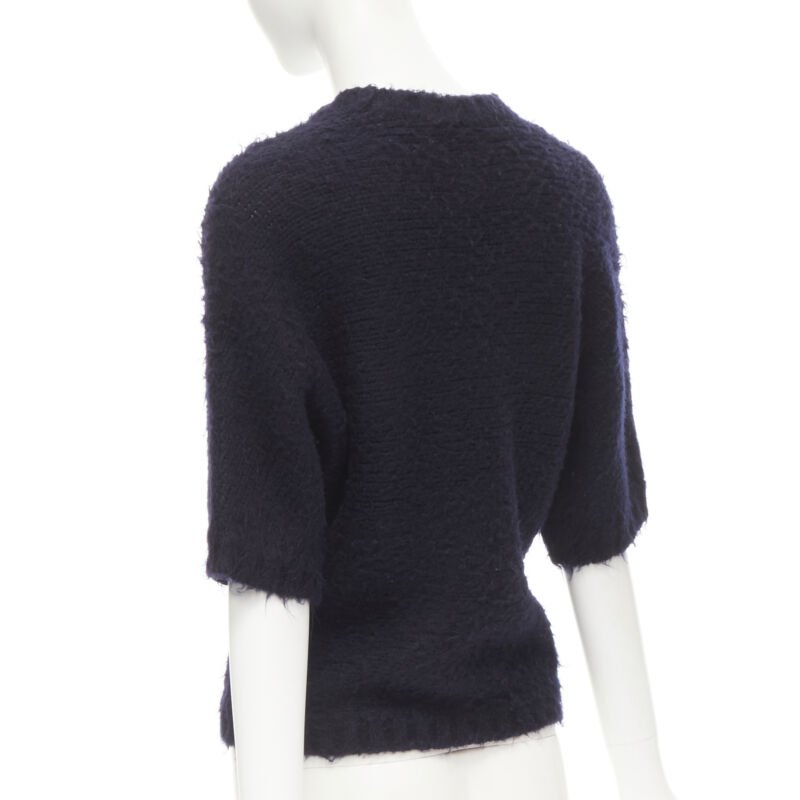Comme Des Garcons Boiled Wool Sweater - Detail 2