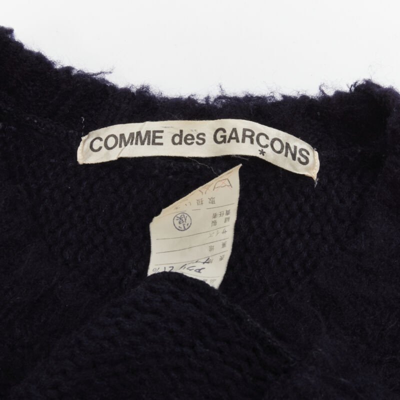 Comme Des Garcons Boiled Wool Sweater - Image 10