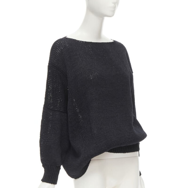Comme Des Garcons Coated Hem Sweater - Image 6