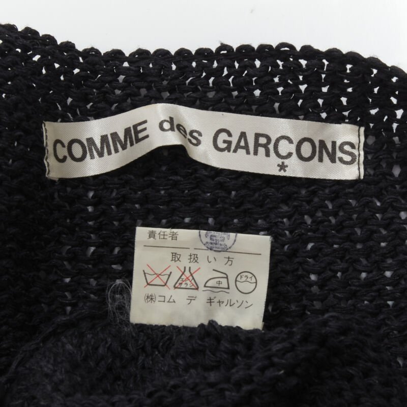Comme Des Garcons Coated Hem Sweater - Image 11