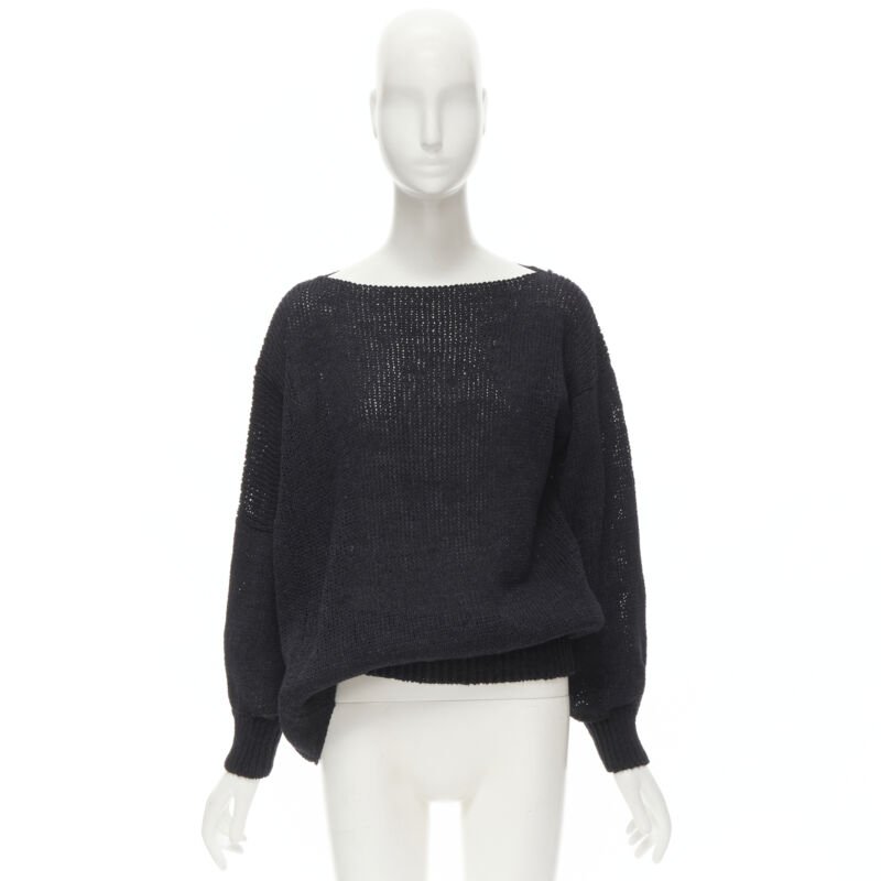 Comme Des Garcons Coated Hem Sweater - Image 12