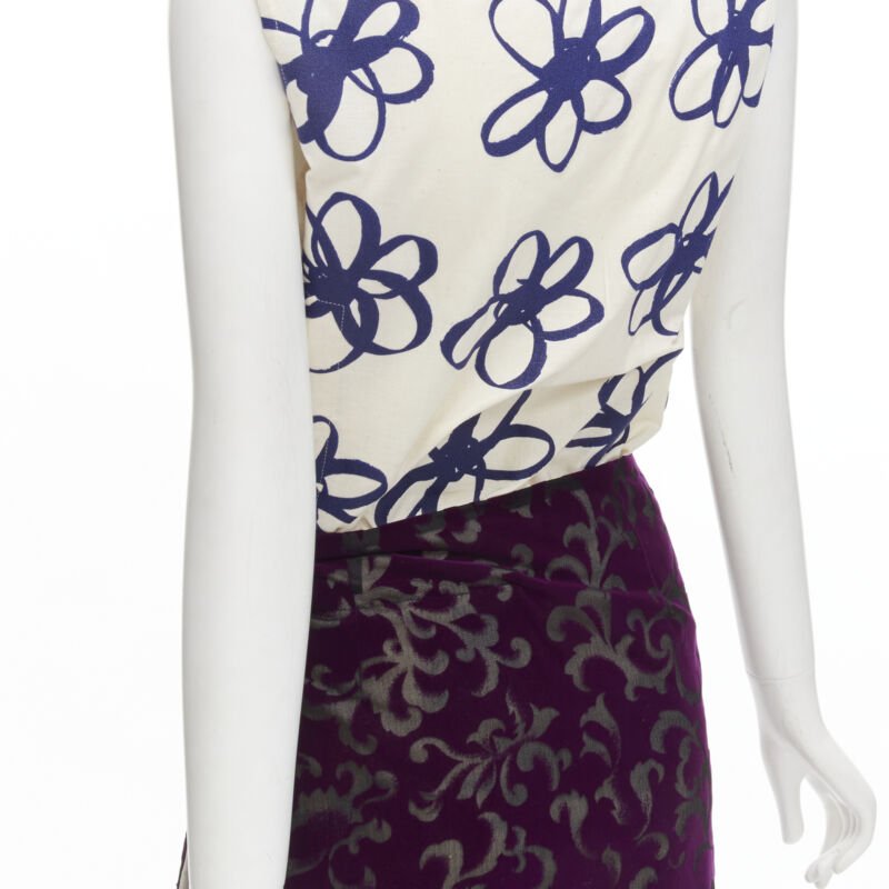 Comme Des Garcons Velvet Wrap Dress - Image 10