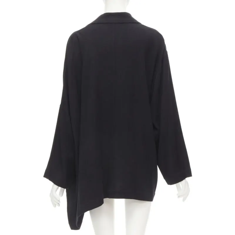 Comme Des Garcons Wide Cut Blazer Black Wool Never worn - Box View