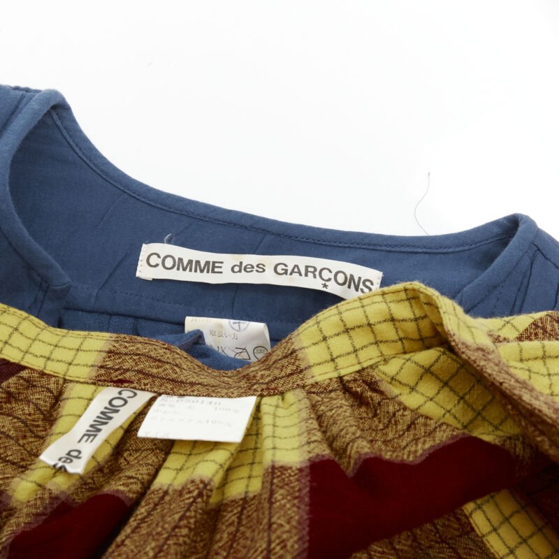 Comme Des Garcons Checked Skirt Set - Image 14