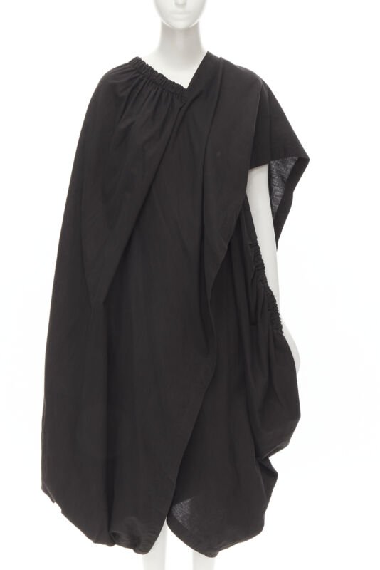 Comme Des Garcons Draped Cocoon Dress