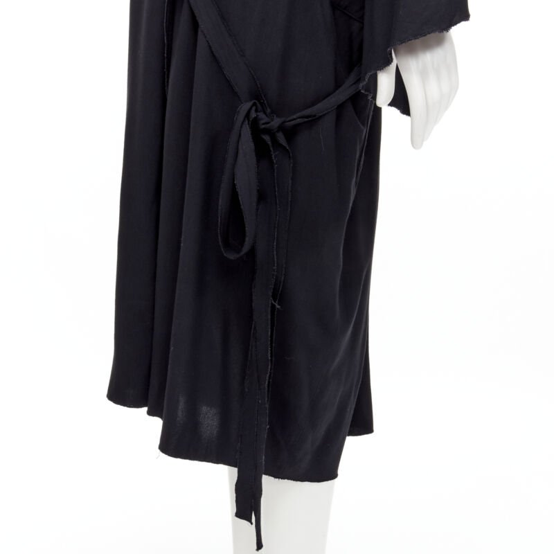 Comme Des Garcons Wrap Kimono Dress - Back view