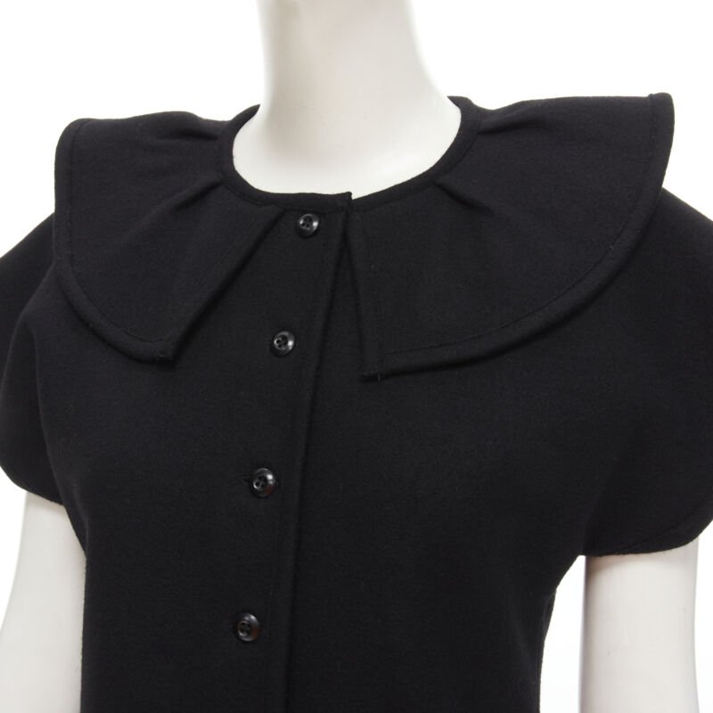 Comme Des Garcons Felt Peplum Top - Detail 2