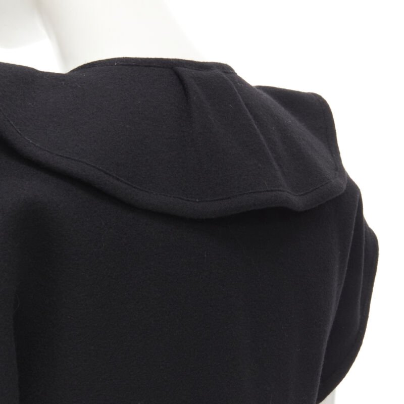 Comme Des Garcons Felt Peplum Top - Image 10