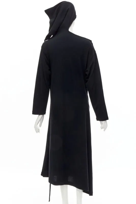 Comme Des Garcons Hooded Dress Black Wool Never worn - Box View