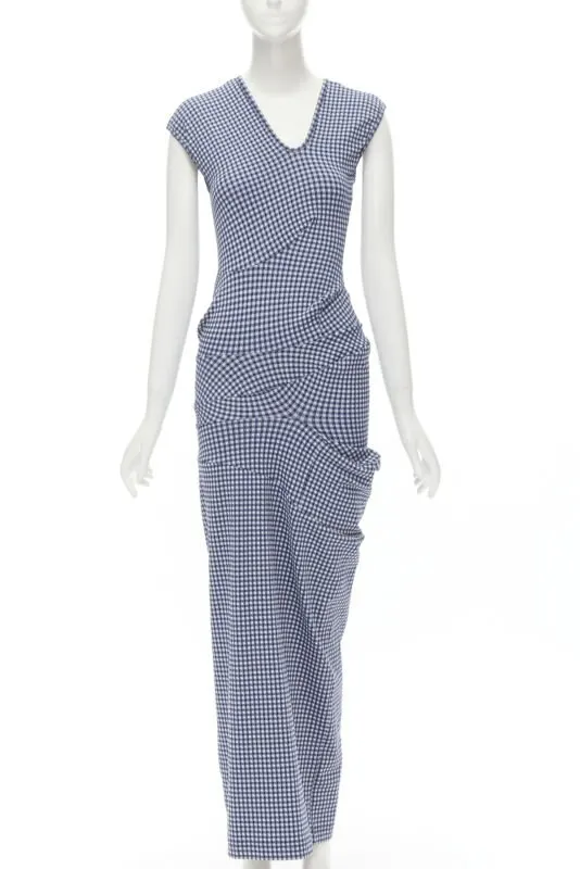 Comme Des Garcons Lumps Bumps Dress Blue Polyester Never worn - Front View