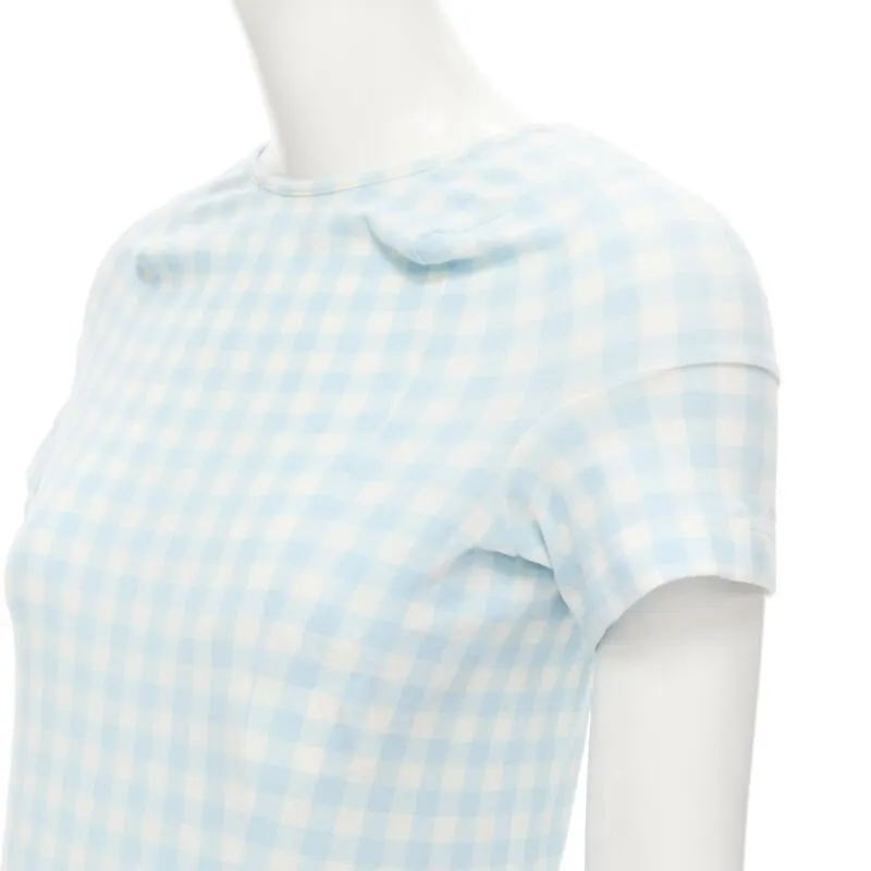 Comme Des Garcons Lumps Bumps Dress Blue Polyamide Never worn - Back View