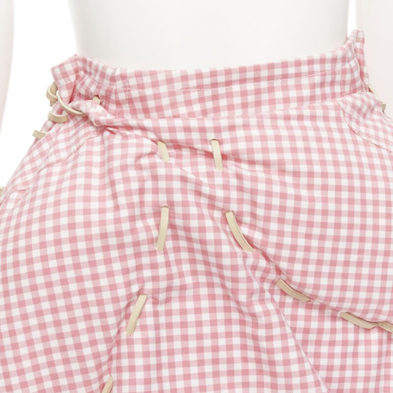 Comme Des Garcons Checked Balloon Skirt - Image 10