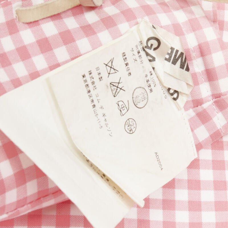 Comme Des Garcons Checked Balloon Skirt - Image 13