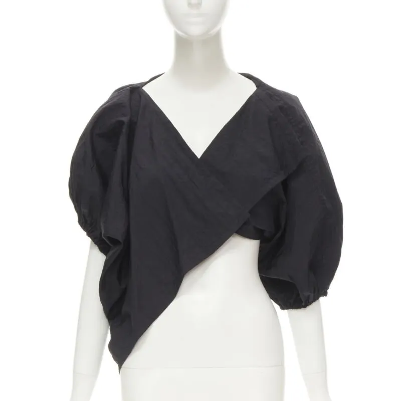 Comme des Garçons Twist Back Jacket Black Never worn - Front View