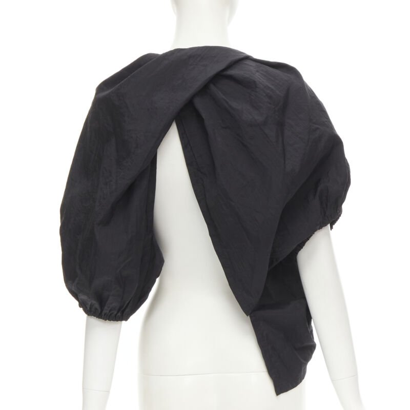 Comme Des Garcons Twist Back Jacket - Back view