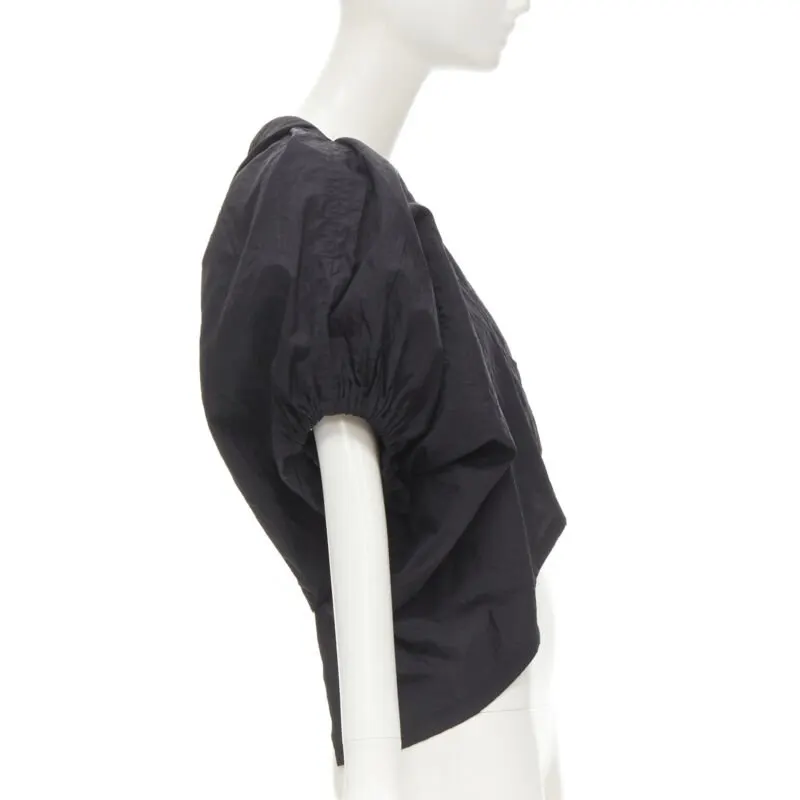 Comme des Garçons Twist Back Jacket Black Never worn - Model View