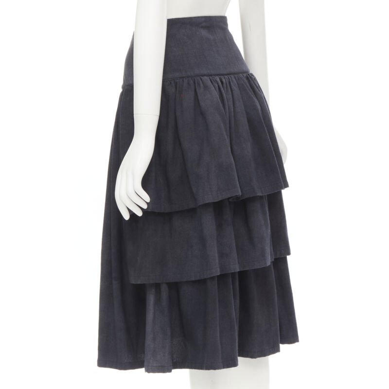 Comme Des Garcons Corset Tiered Skirt