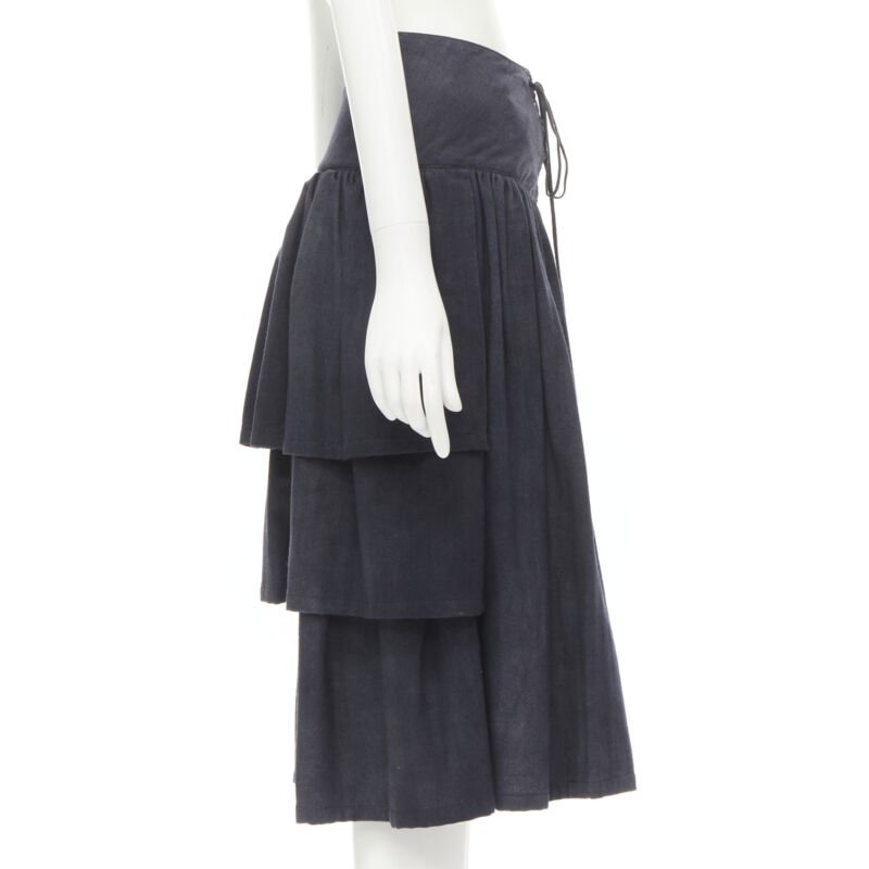 Comme Des Garcons Corset Tiered Skirt - Side view