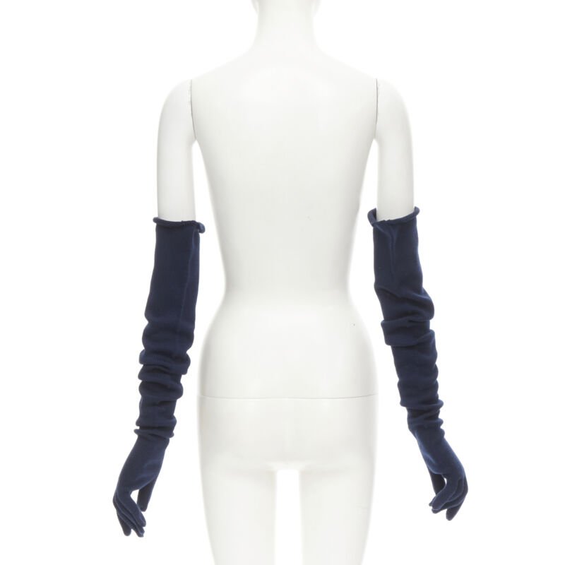 Comme Des Garcons Shearling Fur Gloves - Side view