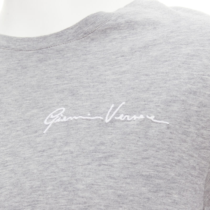 Versace Logo Embroidery Shirt - Back view