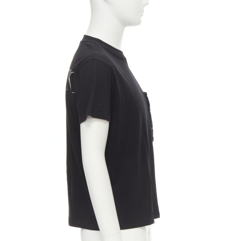 Valentino Garavani Lace Pocket T-Shirt - Side view
