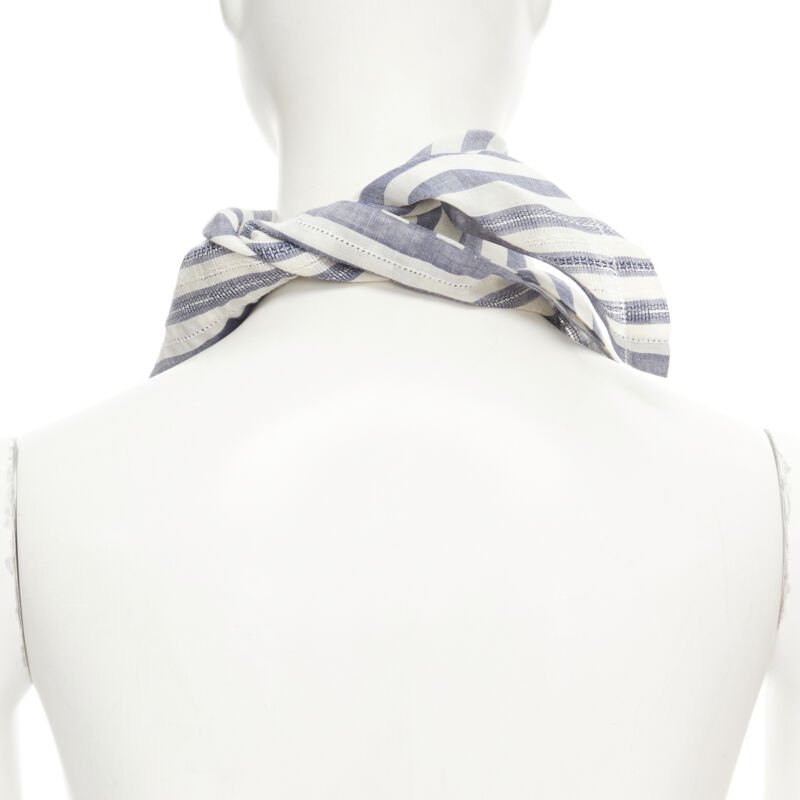Vivienne Westwood Nautical Orb Scarf - Side view