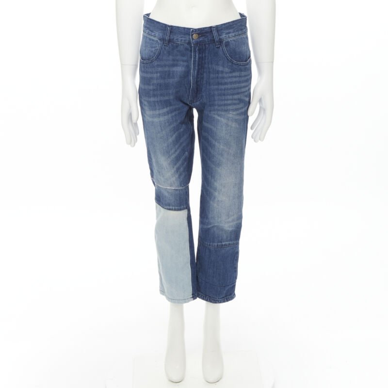 Maison Martin Margiela Deconstructed Patch Jeans - Image 12