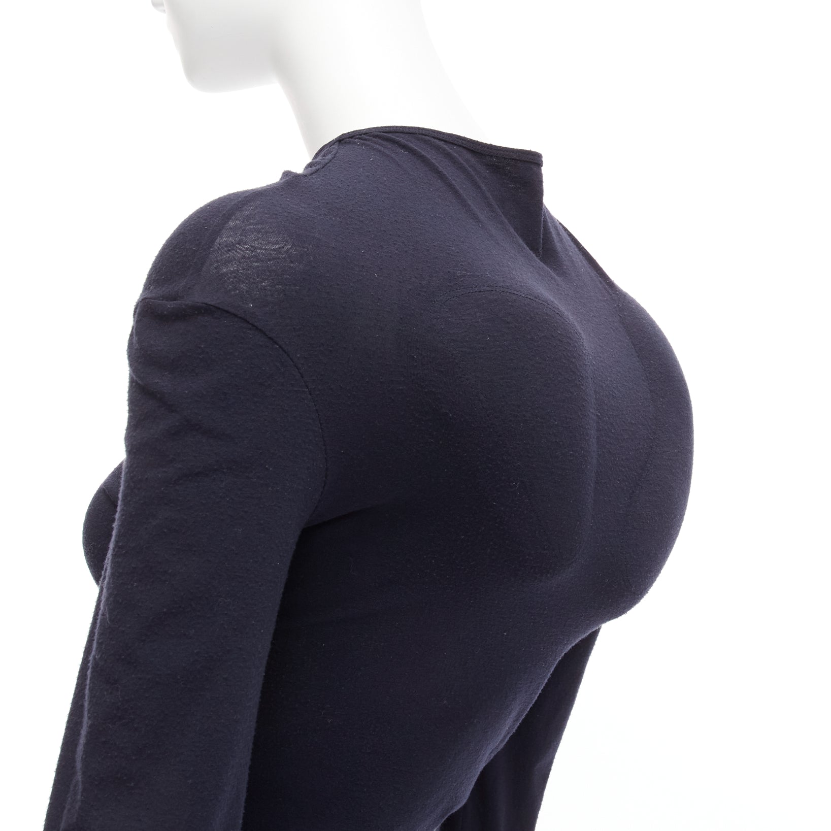 Comme Des Garcons Padded Gathered Skirt - Back view