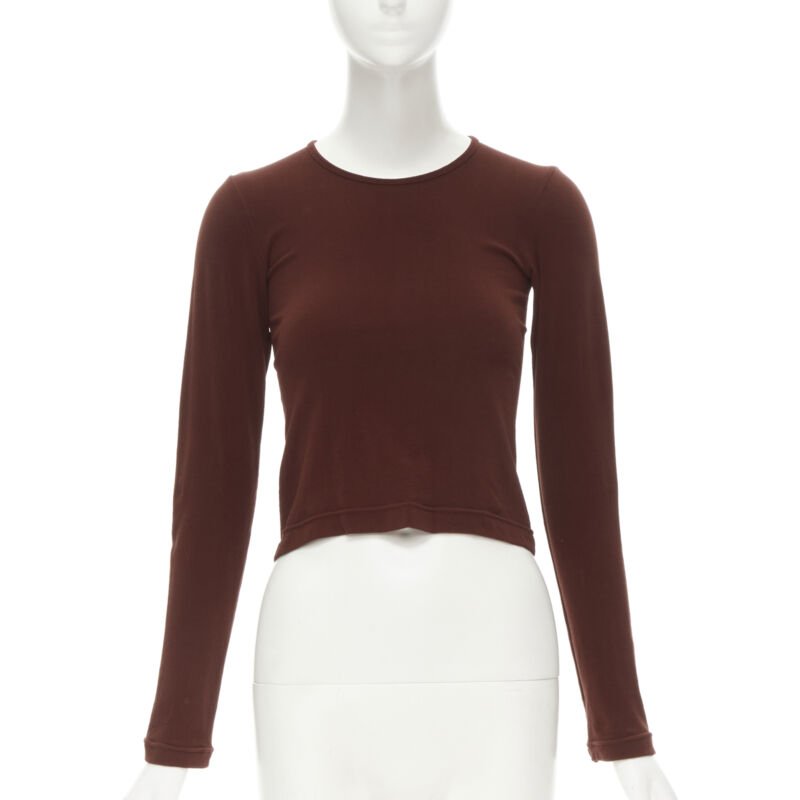 Comme Des Garcons Crew Knit Top