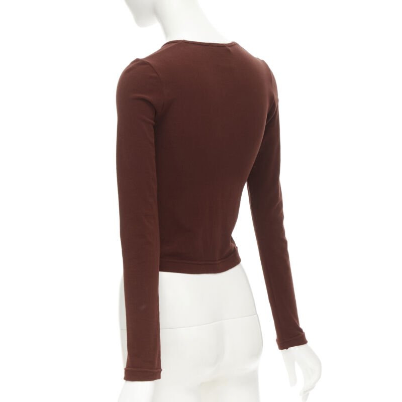 Comme Des Garcons Crew Knit Top - Detail 1