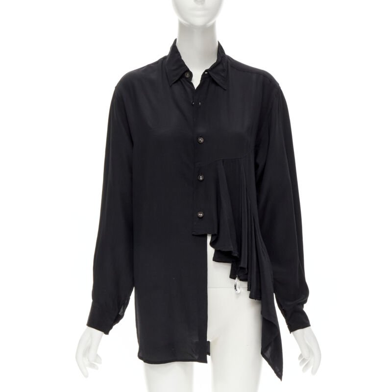 Comme Des Garcons Draped Jewel Shirt