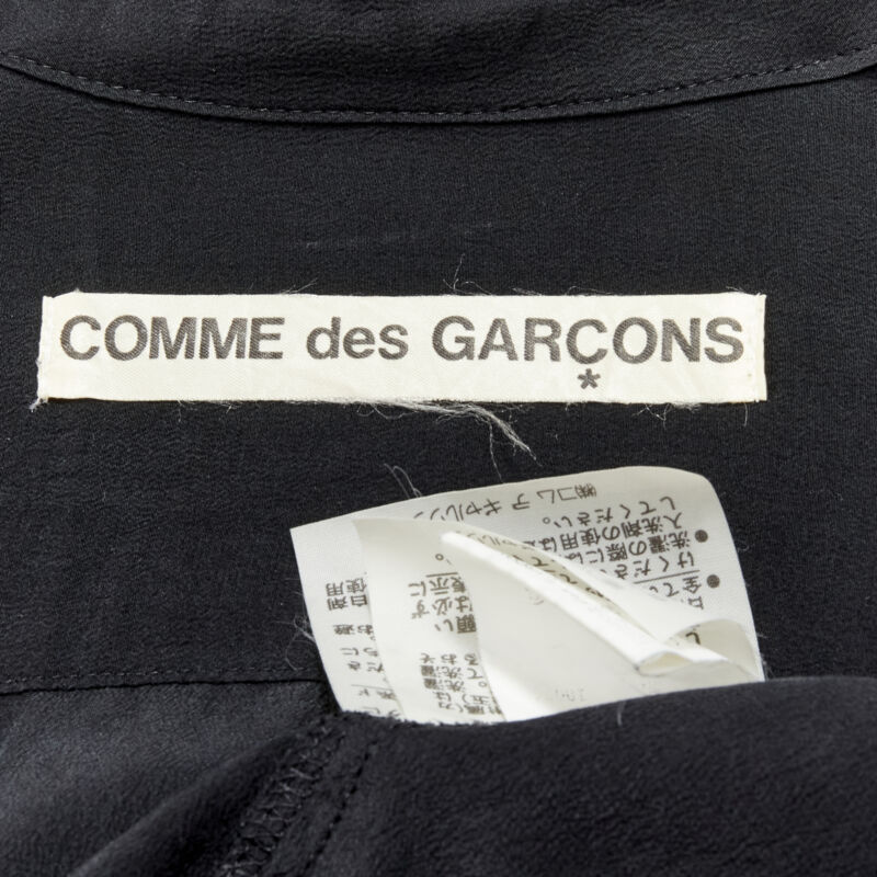 Comme Des Garcons Draped Jewel Shirt - Image 10